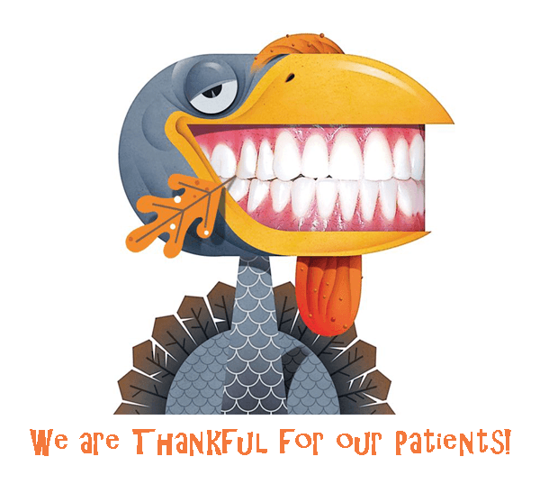 friendly dental happy thanksgiving