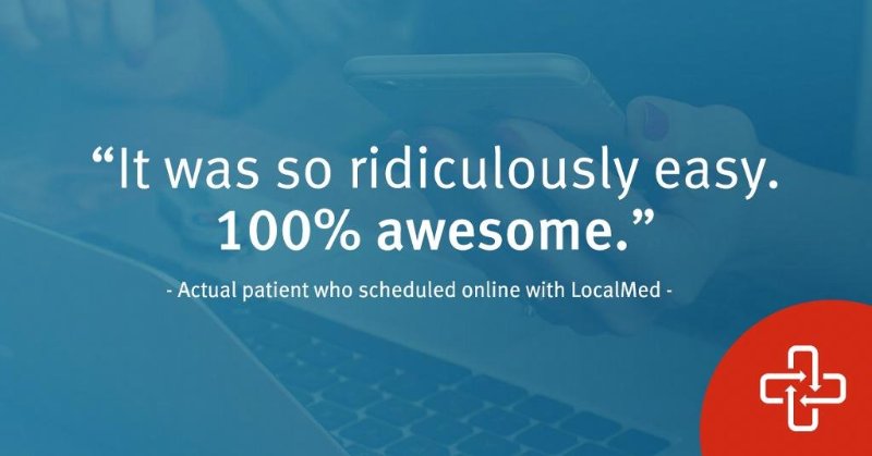 local med dental online appointment scheduling
